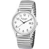 Eichmüller since 1950 Herren Klassische Armbanduhr 38mm Flexband 5 ATM Quarz Datum 3052-03