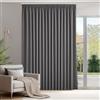 Deconovo Tende Oscuranti per Interni con Fettuccia, Termiche Isolanti - 3 Modi di Montaggio, per Camera da Letto e Soggiorno, 1 Pannelli 300x220 cm, Grigio Chiaro, Certificato OEKO-TEX