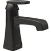 Delta Rubinetto 564-BLMPU-DST Rubinetto per lavabo con maniglia in metallo, monoforo, nero opaco