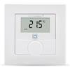 Homematic IP Smart Home Termostato da parete con sensore di umidità, termostato digitale per radiatore/riscaldamento a pavimento con app, misurazione della temperatura, risparmio energetico, 156669A0