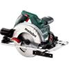 Metabo hand circular saw KS 55 FS (1200 watts, cutting depth 55 millimeters, saw blade Ø160 millimeters, 18 teeth, softgrip, rip fence, swivel range from 0 to 45 °) 600955700