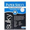 Sulky - Stabilizzatore idrosolubile Paper Solvy, 21,6 x 27,9 cm, 12 Pezzi