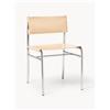 Westwing Collection Sedia in pelle Jordan - Beige