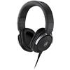 Yamaha HPH-MT8 Cuffie da Studio Over Ear - Cuffie Monitor Professionali, Pieghevoli, con Cavo da 3 m, Cavo a Spirale da 1,2 m e Jack Adattatore Stereo Standard da 6,3 mm - Nero