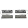 FERODO Kit pastiglie freni Anteriore Con contatto segnalazione usura senza accessori FDB4290 Compatibilità con AIXAM 400 Hatchback, LIGIER Ambra Hatchback