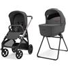 Inglesina Kit System Duo Passeggino Inglesina Aptica 2026 Marble Grey