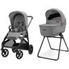 Inglesina Kit System Duo Passeggino Inglesina Aptica 2026 Crystal Grey