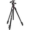 Manfrotto Kit Treppiede a 3 Sezioni con Testa a 3 Vie in Alluminio, Treppiede Fotocamera con Sistema MOVE a Sgancio Rapido, Kit Accessori Fotografici Professionale, Cavaletto con Testa Fotografica