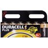 Duracell Plus MN1400 - Batterie alcaline C, confezione da 6