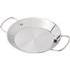 IBILI, Padella per paella premier, 28 cm, acciaio inox, 2 porzioni, adatta ai piani a induzione.