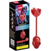 Amos Music Lollipop Candy, Strawberry Flavor Audio Singing Lollies Sweets, Musical Lollipops Unique Halloween Christmas Gfit, Sugar Free Lollipops Individually Wrapped Perfect for Party-1 PCS