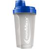 IronMaxx Protein Shaker - Blu Grigio 700ml |Shaker Proteico con Tappo a Vite, Setaccio & Scala Graduata |a prova di perdite, lavabile in lavastoviglie & privo di plastificanti BPA e DEHP
