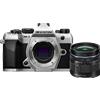 OM System OM-5 Mark II argento + obiettivo 9-18 mm F4.0-5.6 II Kit