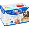 Giotto Decor Materials Schoolpack 48 pz Colori assortiti