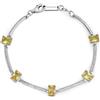 Brosway Bracciale Donna, Bracciale Rigido in Argento e Energy Yellow | Collezione Fancy - FEY05