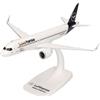 Herpa modello di aereo Lufthansa Airbus A320neo Lovehansa - D-AINY in scala 1:200 - Snap-Fit, pezzo da collezione, miniatura deco, statuetta con supporto in plastica