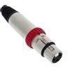 NEUTRIK NC3FXS CONNETTORE XLR SPINA VOLANTE 3 POLI FEMMINA