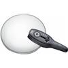 gs1 data protected company 4004633000006 Silit Sicomatic t-plus - Coperchio di ricambio per pentola a pressione da 3 l, 4,5 l, 6,5 l, 8,5 l, pentola a vapore da 22 cm, manico in plastica, 2 livelli di cottura