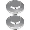 LT Easiyl Bullone di scarico dell'olio per moto, 36 x 1,50 mm, 2 pezzi, 12361-035-000, compatibile con Honda CN 250 CG 125 500T