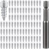 PEUTIER 200 borchie a vite per pneumatici, 4 x 9 mm, per pneumatici invernali da neve, ATV e ATV, con strumento di installazione, per auto, camion, moto, bicicletta, bagagliaio, ATV, SUV, accessori