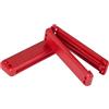 JHKLS 2 regolatori universali per cintura di sicurezza auto, riduttore di pressione, per spalle e collo, colore: rosso