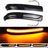 Hacreyatu Indicatore di direzione per Mercedes Benz W169 W245 2008 2009 2010 2011 | dinamico a LED specchietto retrovisore