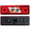 LONGLING Fanale Posteriore Sinistro Lato Guidatore Fanale Luci Posteriori per Ford Transit MK8 V363 2014-2025 Camion Cabina Telai Autocarro Rimorchio Ribaltabile