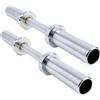 G5 HT SPORT Manubrio olimpionico Da 51 cm | DIAMETRO 50 mm | Con O Senza Chiusure | Manico zigrinato 28mm I Power Training | (Doppio Manubrio olimpionico Ø50 mm)