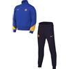Nike Inter Mailand Strike Third Dri-Fit FQ2658-438 - Tuta da allenamento in maglia (bambini più grandi), blu lione e nero Blue/University Gold, FQ2658-438