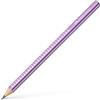 Faber-Castell Matita Jumbo Sparkle Grafite - Viola Metallico