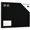 ALLboards Lavagna Nera da Gesso con Cornice Nero in Legno 120x90cm, Scrivibile con Gessetti e Pennarelli a Gesso, Per Bar, Ristoranti, Menu, lavagna di legno, lavagna per ristorante