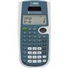 Texas Instruments TI-30XS MultiView Pocket - Calcolatrice con tasca, calcolatrice scientifica, 16 cifre, 4 linee, batteria/solare, blu, bianco
