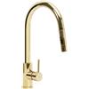 Rea - Rubinetto Cucina Fresh Gold Ottone Miscelatore Lavello Cucina Calda E Fredda Regolabile Monocomando Girevole A 360° (Oro) 25,5x5,5x39,5cm