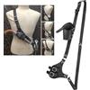 XINCHIA Cintura medievale in pelle con fondina per spada pugnale rana set Halloween cavaliere guerriero pirata costume spada pugnale rana custodia tracolla regolabile punk LARP Fancy Dress spada lama guaina