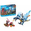 PLAYMOBIL Novelmore 71644 Combattimento con Drago, Include Due Cavalieri e Accessori per Avventure epiche, Giocattolo per Bambini dai 4 Anni in su