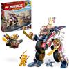 LEGO NINJAGO Moto-Mech Transformer di Sora, Set 2in1 con Action Figure Mech Trasformabile in Moto Giocattolo e 3 Minifigure, Giochi Ninja per Bambini e Bambine 71792