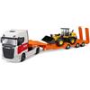 Burago Mercedes Actros GigaSpace CARICATORE RUOTA RUOTA BOBCAT 1:43 BBURAGO