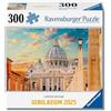 Ravensburger - Puzzle 300 Pezzi, Basilica di San Pietro in Vaticano, Puzzle Adulti, Puzzle 300 Pezzi Ravensburger, Limited Edition, 39x27cm