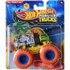 Hot Wheels Monster Trucks - Modellino in metallo pressofuso in scala 1:64 (Will Trash It All 1/12 Freestyle Wreckers)