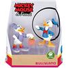 Bullyland 15084 - Set di personaggi da gioco Walt Disney Topolino, donald e margherita, figure dipinte a mano, senza PVC, ottimo regalo per ragazzi e ragazze per giocare a fantasia
