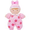 Lullaberry My First Doll Sophia, bambola in morbido peluche con sonaglio, 23 cm, vestito rosa