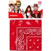 W WIDMANN MILANO Party Fashion - Bandana, 55 x 55 cm, Foulard, Fazzoletto, Accessorio per costumi