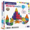 MAGNA-TILES MicroMAGS - Set di 70 costruzioni magnetiche Deluxe, il marchio originale per costruzioni magnetiche