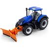 Burago 1:32 New Holland T7.315 Tractor with Snow Plough