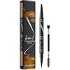 KALOEY Matita per sopracciglia - Matita per sopracciglia impermeabile Microblading Eyebrow Pen 2 in 1 Dual Ended 3D con 4 punte a forchetta per un look naturale e un risultato duraturo