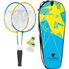Talbot-torro Set 2 racchette badminton junior con volani e borsa