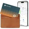 NOVOO Localizzatore di oggetti Carta, Wallet Tracker Ultra-Fine Air Tag Plotter per App Localizzare (iOS), Smart Tracker Bluetooth Card per Portafoglio, Valigia, Borsa