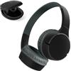 Belkin SoundForm Mini Cuffie wireless per bambini con microfono, 30 ore di riproduzione, adesivi divertenti, headset over-ear per didattica online, scuola e viaggi; per iPhone, iPad e Galaxy, nero