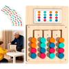 Nimblyne Giochi per demenza, giochi di memoria a colori con 12 carte, semplice Alzheimer in legno per anziani, anziani occupazione, attività demenza per adulti pazienti con demenza