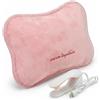 Vicyol S&D Borsa dell'Acqua Calda Elettrica Ricaricabile con Controllo della Temperatura, Cuscino Termico 68°C per Schiena e Addome, Riscaldamento Rapido 7-12 min, 25x18 cm